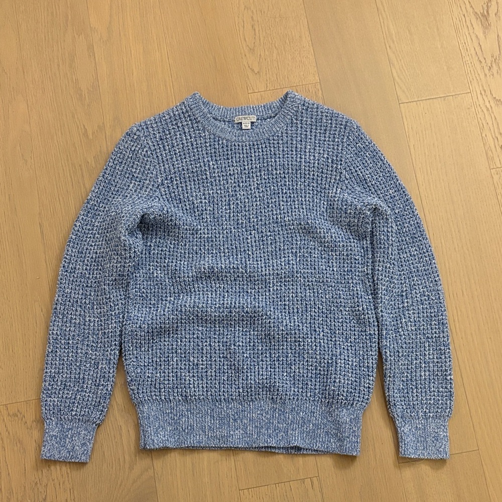 J.Crew Crewcuts Blue Textured Boy’s Sweater
